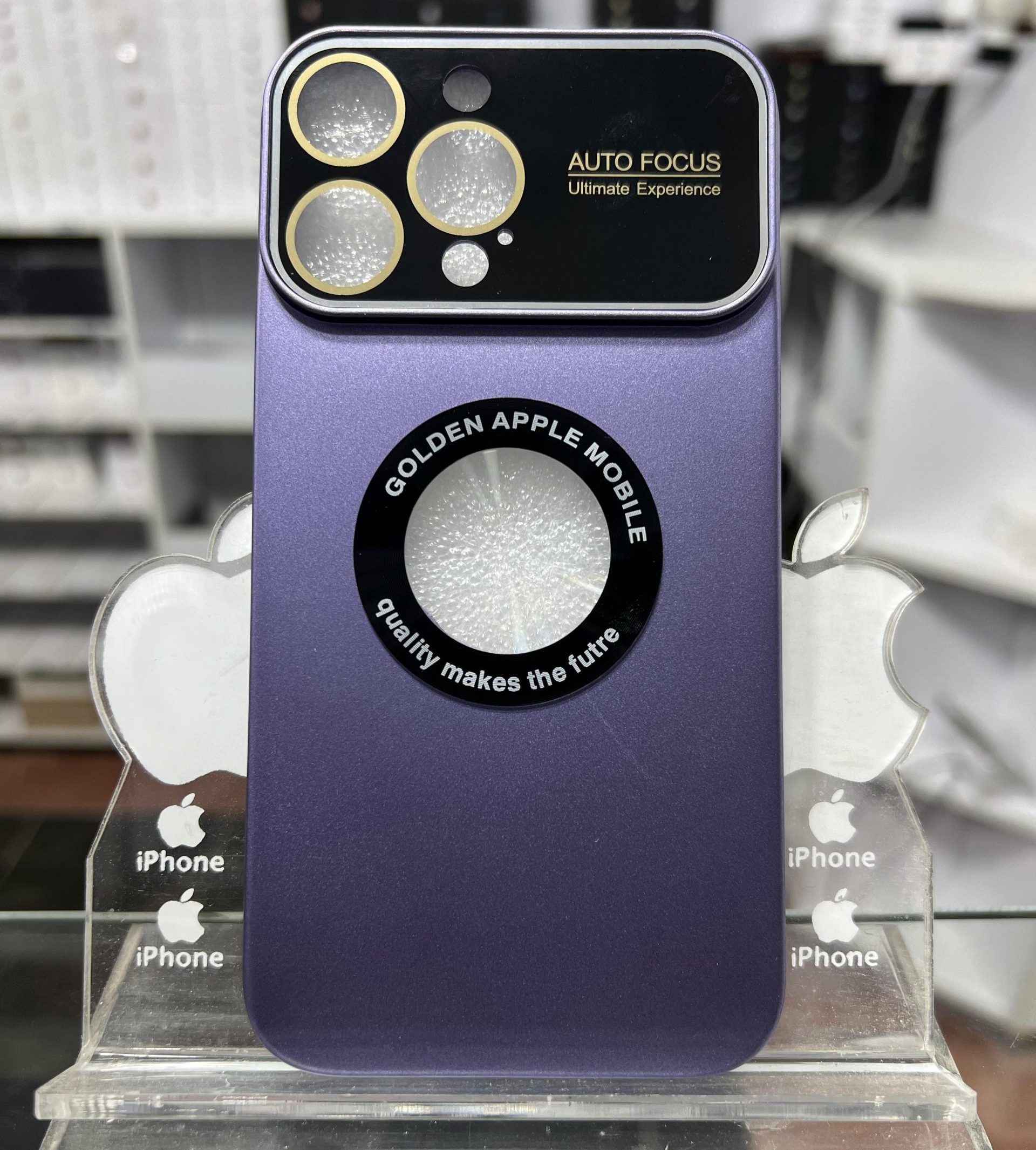 کاور (َAuto Focus) 13Pro & 14pro Purple