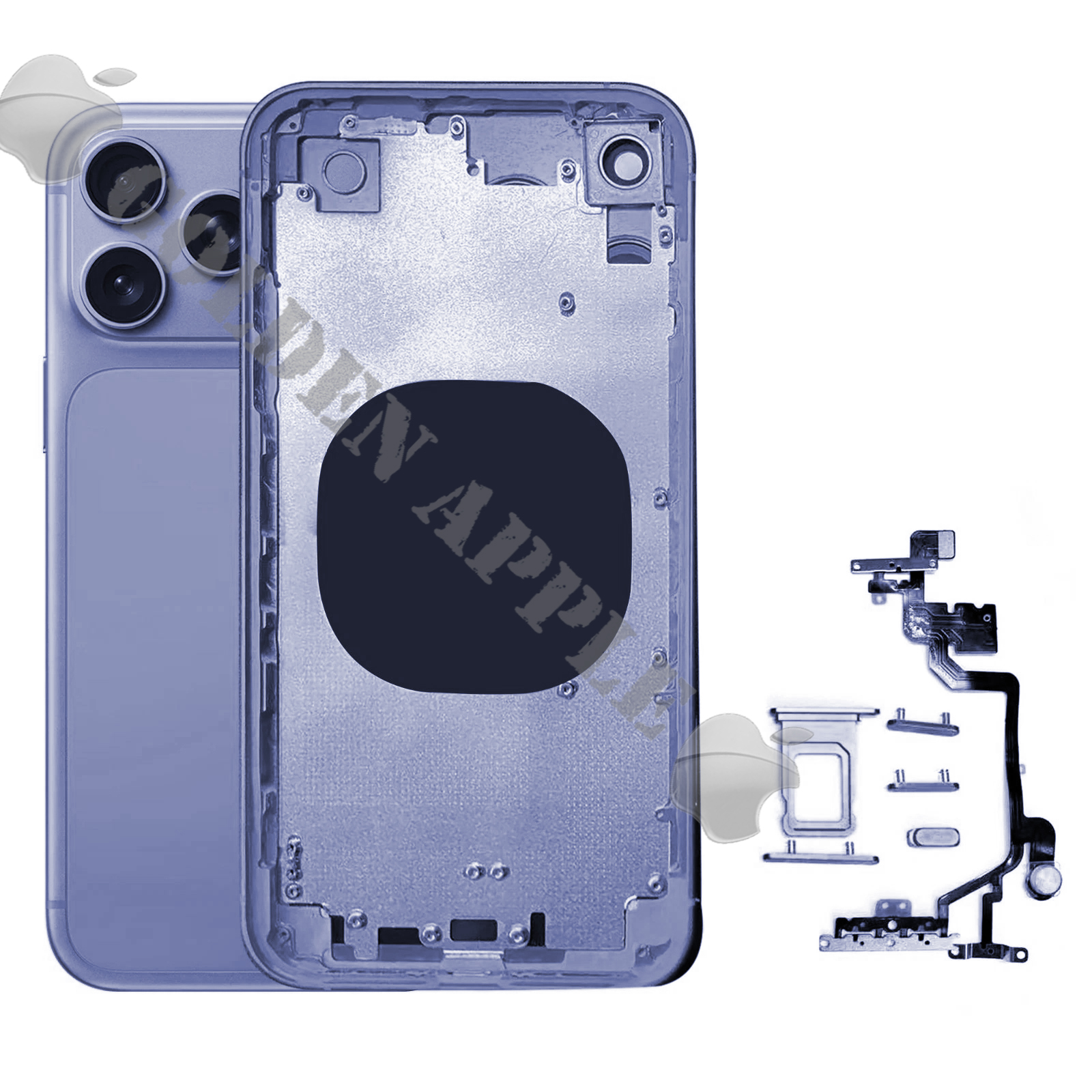Blue شاسی و بدنه ( 17 pro ) XR